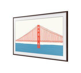 SAMSUNG Frame 50 Brown Modern 2021