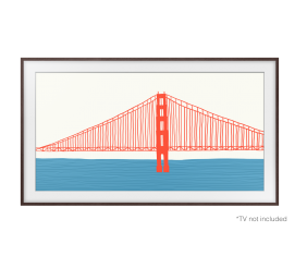 SAMSUNG Frame 50 Brown Modern 2021