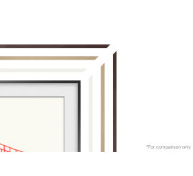 SAMSUNG Frame 75 Teak Modern 2021