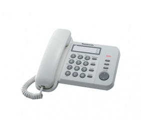 Panasonic | Corded Phone | KX-TS520FXW | White