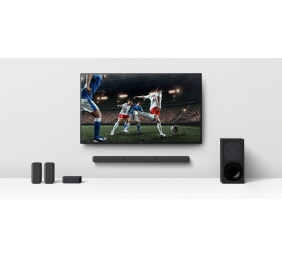 Sony | HT-S40R 5.1ch Home Cinema Soundbar with Wireless Rear Speakers | Black | No | USB port | Wi-Fi | Bluetooth | Wireless connection