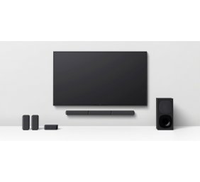 Sony | HT-S40R 5.1ch Home Cinema Soundbar with Wireless Rear Speakers | Black | No | USB port | Wi-Fi | Bluetooth | Wireless connection