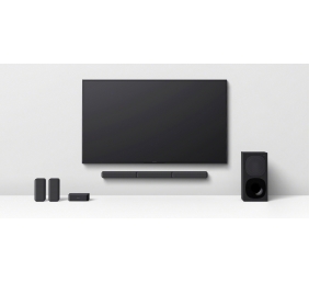 Sony | HT-S40R 5.1ch Home Cinema Soundbar with Wireless Rear Speakers | USB port | Bluetooth | Black | No | Wi-Fi | Wireless connection