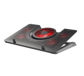 GENESIS Laptop cooling pad, OXID 550 15.6-17.3 5 FANS, LED LIGHT, 1 USB | Genesis | Laptop cooling pad, OXID 550 | 400 x 280 x 55 mm | Black