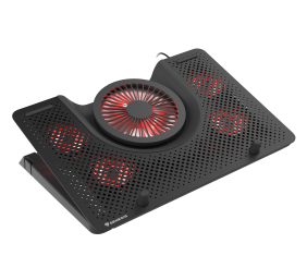 GENESIS Laptop cooling pad, OXID 550 15.6-17.3 5 FANS, LED LIGHT, 1 USB | Genesis | Laptop cooling pad, OXID 550 | Black | 400 x 280 x 55 mm | 2 year(s)