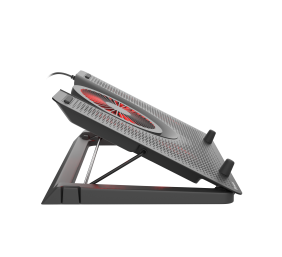 GENESIS Laptop cooling pad, OXID 550 15.6-17.3 5 FANS, LED LIGHT, 1 USB | Genesis | Laptop cooling pad, OXID 550 | Black | 400 x 280 x 55 mm | 2 year(s)
