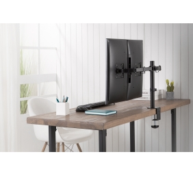 Digitus | Desk Mount | Swivel, Height adjustment | 15-32 " | Maximum weight (capacity) 8 kg | Black