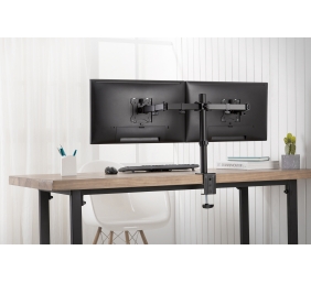 Digitus | Desk Mount | Swivel, Height adjustment | 15-32 " | Maximum weight (capacity) 8 kg | Black