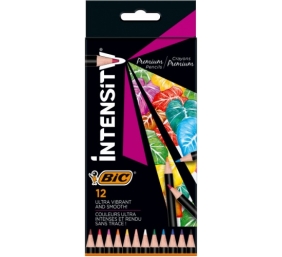 Bic Spalvoti pieštukai Intensity 12 spalvų rinkinys 951844