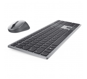 Dell | Premier Multi-Device Keyboard and Mouse | KM7321W | Keyboard and Mouse Set | Wireless | Batteries included | US | Titan grey | Wireless connection