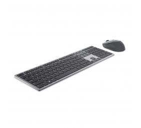 Dell | Premier Multi-Device Keyboard and Mouse | KM7321W | Keyboard and Mouse Set | Wireless | Batteries included | US | Titan grey | Wireless connection