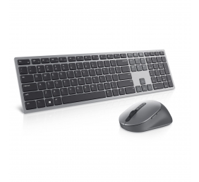 Dell | Premier Multi-Device Keyboard and Mouse | KM7321W | Keyboard and Mouse Set | Wireless | Batteries included | US | Titan grey | Wireless connection