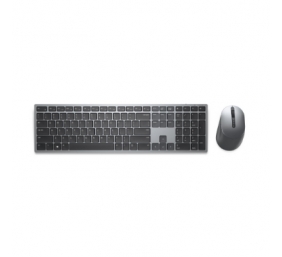 Dell | Premier Multi-Device Keyboard and Mouse | KM7321W | Keyboard and Mouse Set | Wireless | Batteries included | EE | Titan grey | Wireless connection