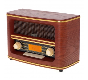 Adler | Retro Radio | AD 1187 | Alarm function | AUX in | Wooden