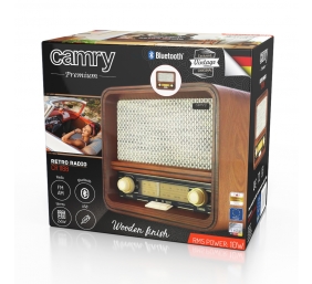 Camry | Retro Radio | CR 1188 | Wooden