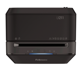 MicroShred | LX211 | Black | Paper shredding | Credit cards shredding | Traditional