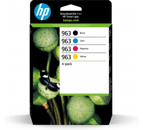 HP 963 4-pack (6ZC70AE) Rašalinių kasečių komplektas, BK/C/M/Y