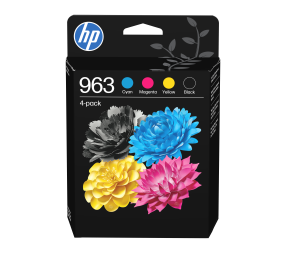 HP 963 4-pack (6ZC70AE) Rašalinių kasečių komplektas, BK/C/M/Y