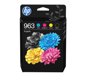 HP 963 4-pack (6ZC70AE) Rašalinių kasečių komplektas, BK/C/M/Y