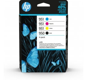HP 950/951 4-pack (6ZC65AE) Rašalinių kasečių komplektas, BK/C/M/Y