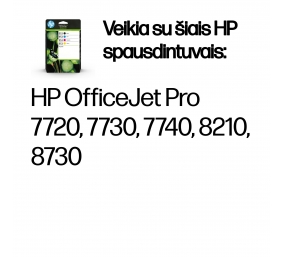 HP 953 CMY 4-pack (6ZC69AE) Rašalinių kasečių komplektas, C/M/Y