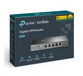 SafeStream Multi-WAN VPN Router | TL-ER605 | 802.1q | 10/100/1000 Mbit/s | Ethernet LAN (RJ-45) ports 1 Fixed Gigabit LAN Port | Mesh Support No | MU-MiMO No | No mobile broadband
