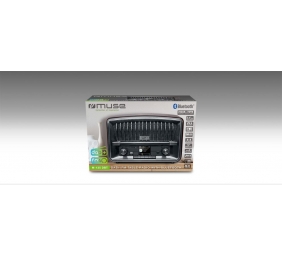 Muse | DAB+/FM Table Radio with Bluetooth | M-135 DBT | Alarm function | AUX in | Black
