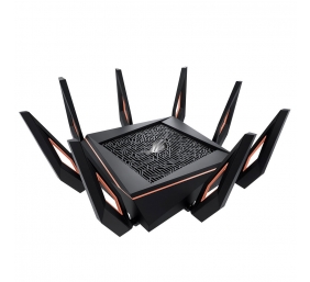 GT-AX11000 Tri-band WiFi Gaming Router | ROG Rapture | 802.11ax | 4804+1148 Mbit/s | 10/100/1000 Mbit/s | Ethernet LAN (RJ-45) ports 4 | Mesh Support Yes | MU-MiMO No | No mobile broadband | Antenna type 8xExternal | 2 x USB 3.1 Gen 1 | month(s)