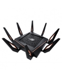 GT-AX11000 Tri-band WiFi Gaming Router | ROG Rapture | 802.11ax | 4804+1148 Mbit/s | 10/100/1000 Mbit/s | Ethernet LAN (RJ-45) ports 4 | Mesh Support Yes | MU-MiMO No | No mobile broadband | Antenna type 8xExternal | 2 x USB 3.1 Gen 1