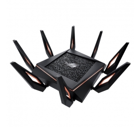 Asus | GT-AX11000 Tri-band WiFi Gaming Router | ROG Rapture | 802.11ax | 4804+1148 Mbit/s | 10/100/1000 Mbit/s | Ethernet LAN (RJ-45) ports 4 | Mesh Support Yes | MU-MiMO No | No mobile broadband | Antenna type 8xExternal | 2 x USB 3.1 Gen 1 | month(s)