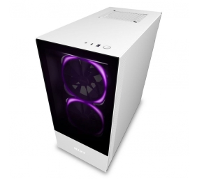 NZXT PC case H510 Elite Midi Tower white