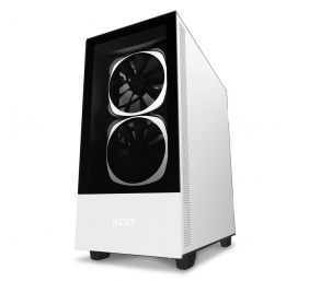 NZXT PC case H510 Elite Midi Tower white
