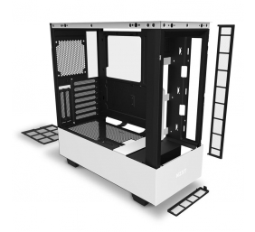 NZXT PC case H510 Elite Midi Tower white