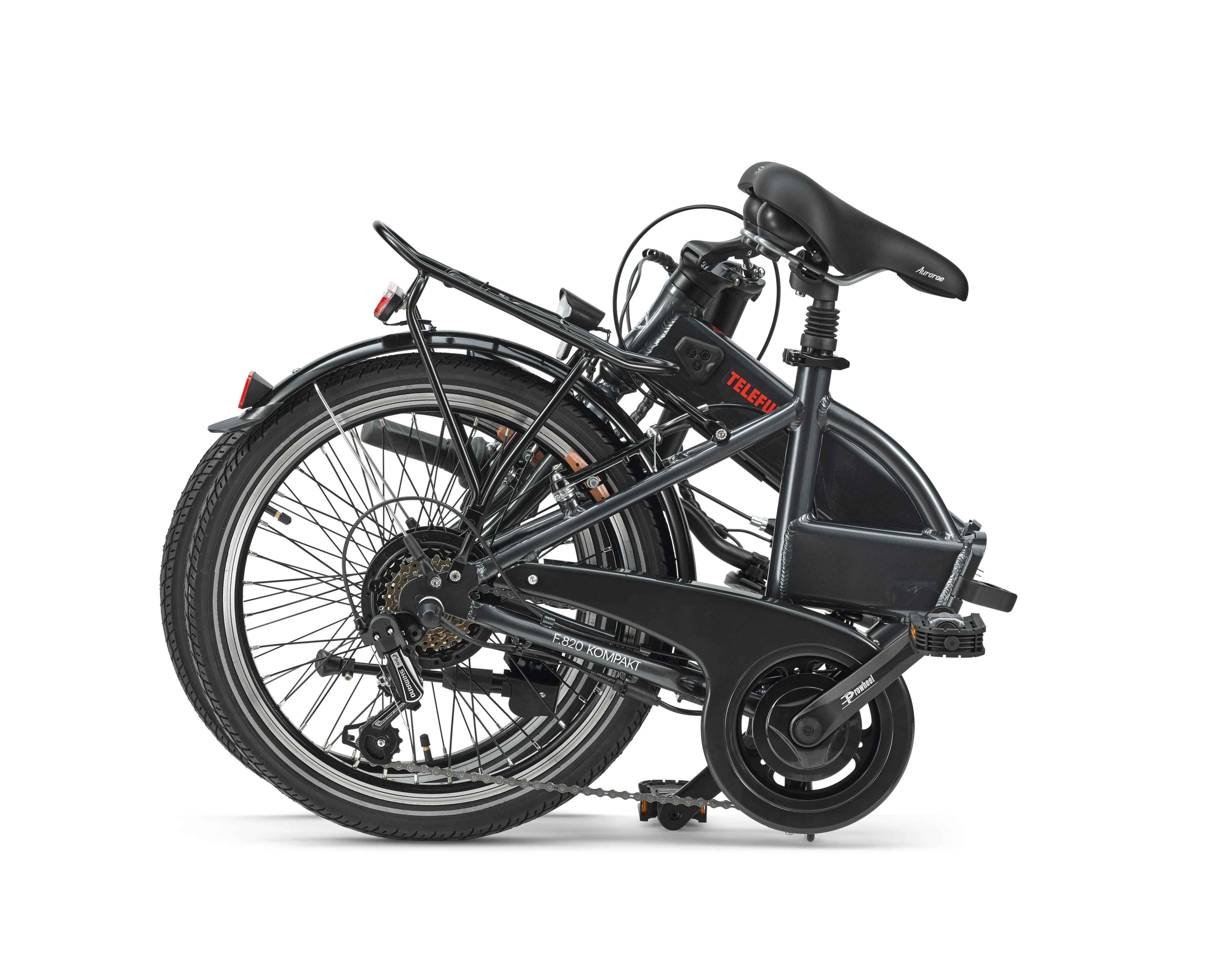 Telefunken Kompakt F820 Folding E-Bike 250 W 20 " 24 month(s) Anthracite