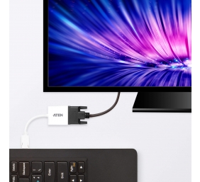 Aten VC965 DisplayPort to DVI Adapter | Aten | DisplayPort to DVI Adapter | VC965 | DP to DVI