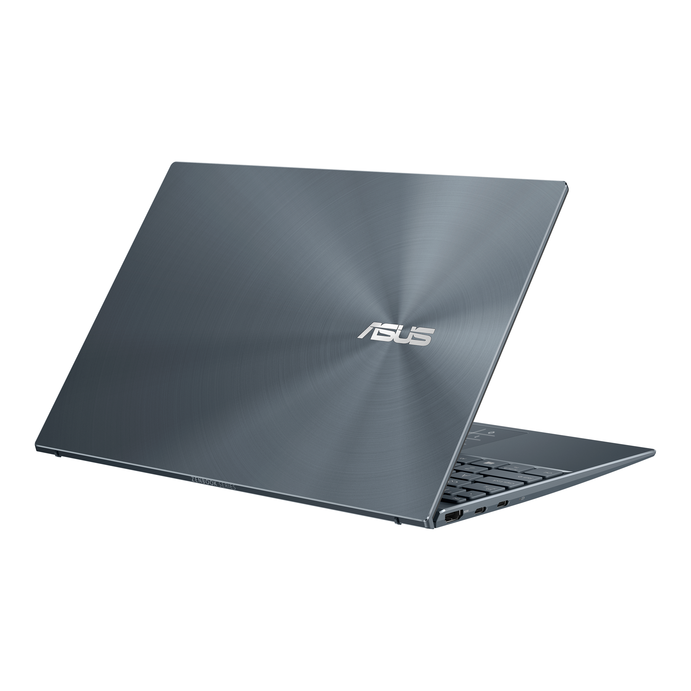 Asus ZenBook UX325EA-KG235T Pine Grey, 13.3 ", OLED, FHD, 1920 x 1080 pixels, Glossy, Intel Core i5, i5-1135G7, 8 GB, LPDDR4X on board, SSD 512 GB, Intel Iris Xe, No ODD, Windows 10 Home, 802.11ax, Bluetooth version 5.0, Keyboard language English-Russian,