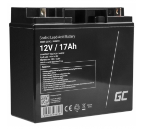GREEN CELL Battery AGM 12V 17Ah