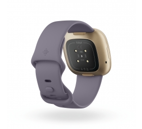 Fitbit Versa 3  Smart watches, GPS (satellite), Amoled, Heart rate monitor, Waterproof, Bluetooth, Soft Gold/Thistle