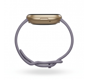 Fitbit Versa 3  Smart watches, GPS (satellite), Amoled, Heart rate monitor, Waterproof, Bluetooth, Soft Gold/Thistle