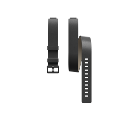Fitbit | Luxe Accessory Double Leather Wrap | One size | Black