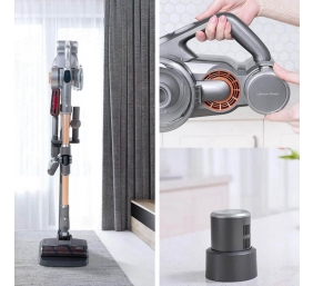 Jimmy | Vacuum Cleaner | H9 Pro | Cordless operating | Handstick and Handheld | 550 W | 28.8 V | Operating time (max) 80 min | Silver/Cooper | Warranty 24 month(s) | Battery warranty 12 month(s)