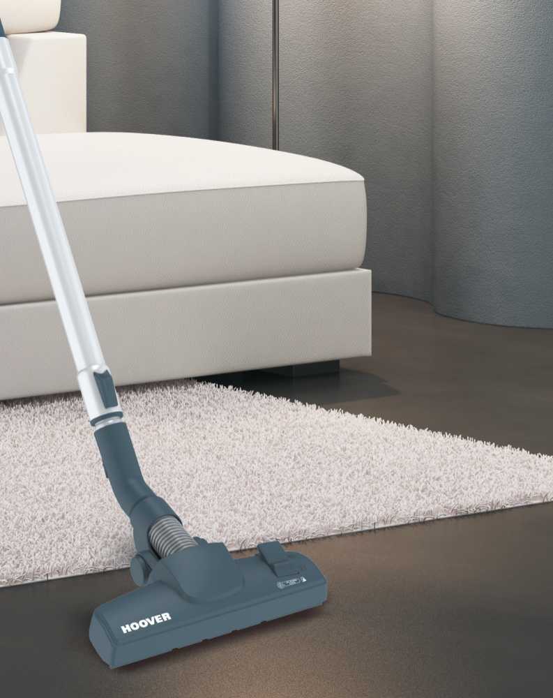 Hoover TE70_TE75011 Vacuum cleaner TELIOS PLUS, 700 W, 3,5 L bag, 66 dB, Red
