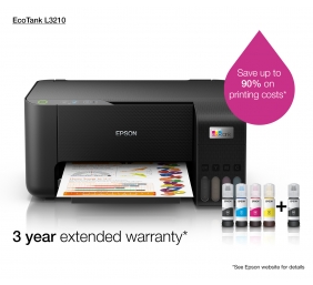 Epson Multifunctional printer | EcoTank L3210 | Inkjet | Colour | 3-in-1 | A4 | Black