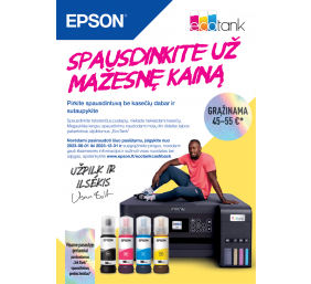 Spausdintuvas rašalinis Epson EcoTank L3210 A4, Spalvotas, MFP, USB