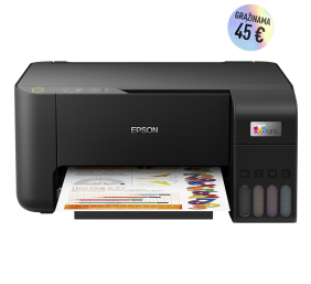 Spausdintuvas rašalinis Epson EcoTank L3210 A4, Spalvotas, MFP, USB