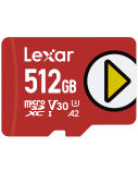 Lexar | Play UHS-I | 512  GB | micro SDXC | Flash memory class 10