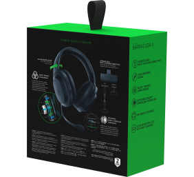 Razer Barracuda X Gaming Headset, Wireless, Black