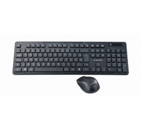 Gembird | Black | Wireless desktop set | KBS-WCH-03 | Keyboard and Mouse Set | Wireless | Mouse included | US | Black | US | 380 g | Wireless connection