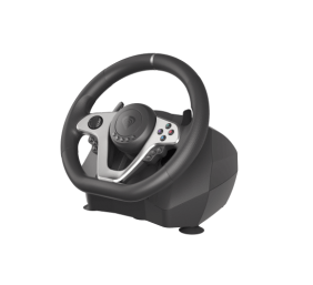 Genesis | Driving Wheel | Seaborg 400 | Silver/Black | Game racing wheel