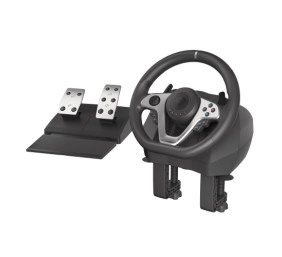 Genesis | Driving Wheel | Seaborg 400 | Silver/Black | Game racing wheel